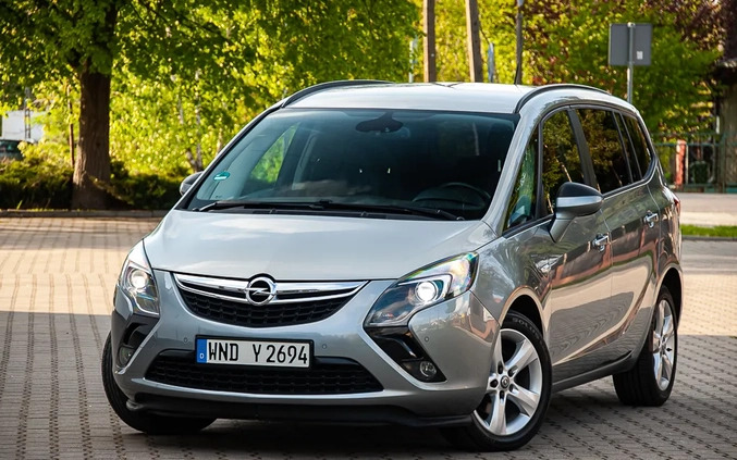 Opel Zafira cena 32900 przebieg: 169000, rok produkcji 2012 z Pyzdry małe 497